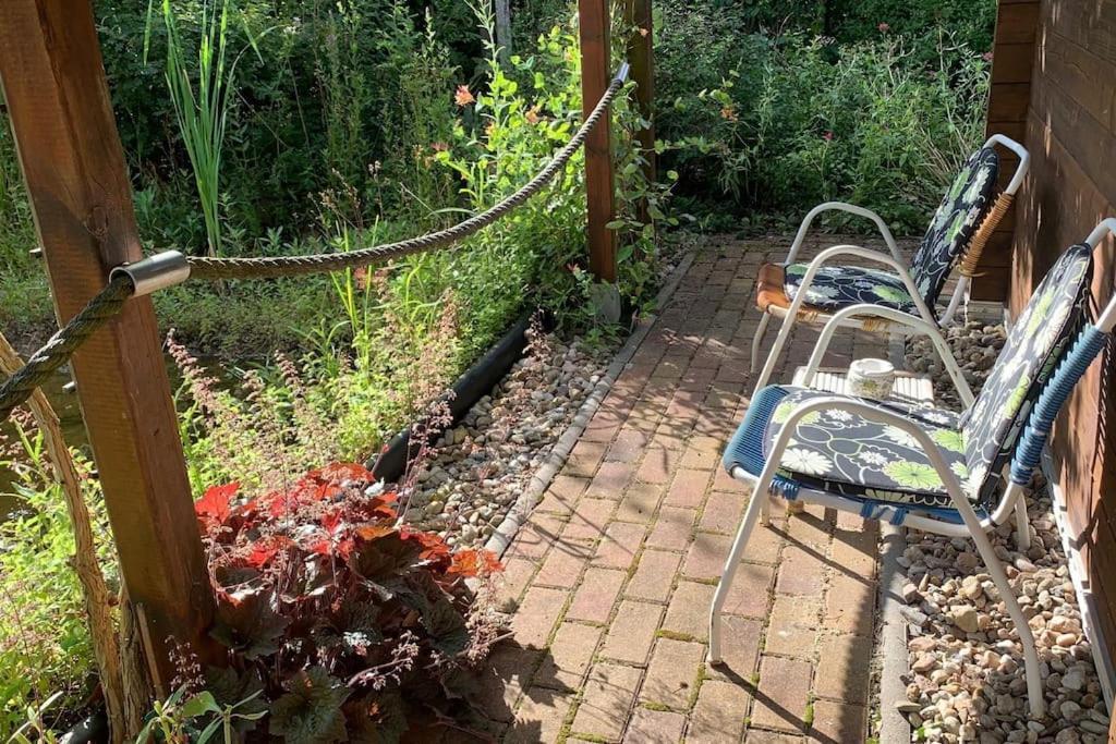 Strandlust Doebeln - Bungalow Fuer Eine Gemuetliche Auszeit Exterior foto